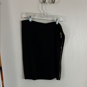 Vince Camuto Black Pencil Skirt Knee-Length Work